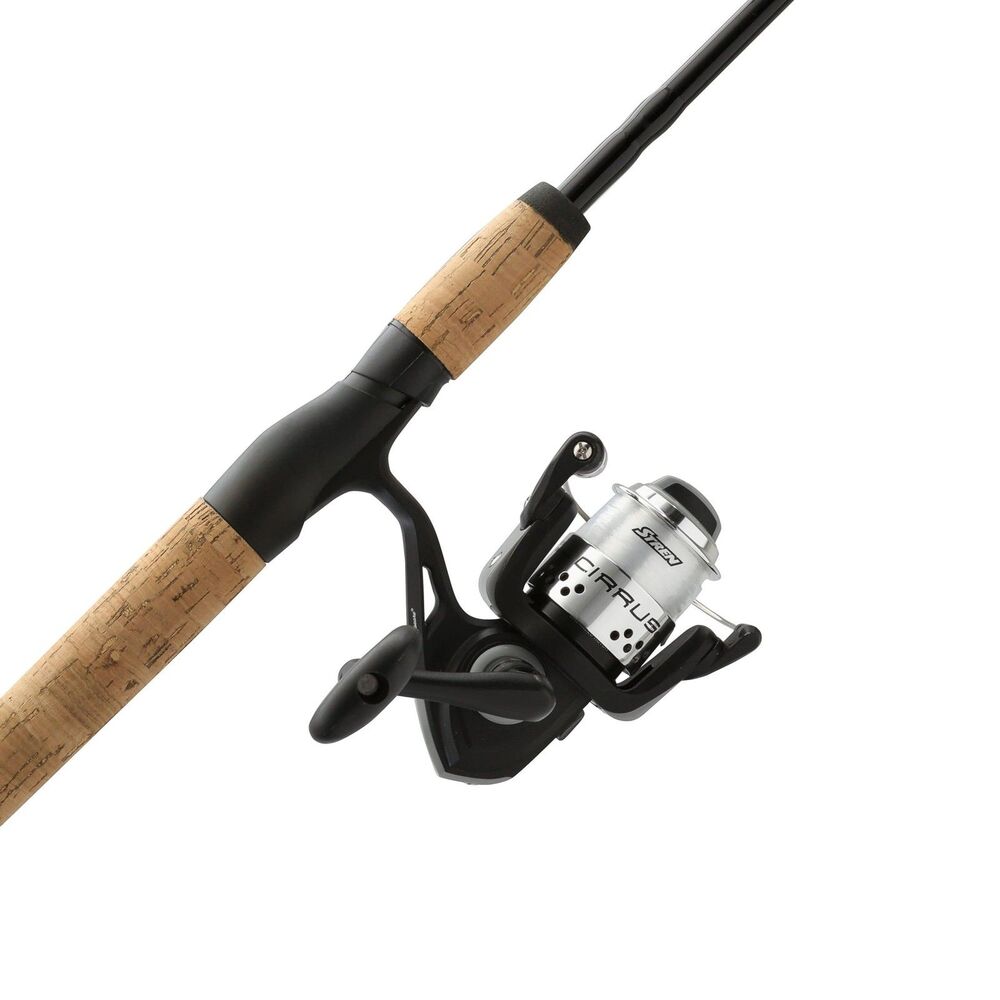 Shakespeare Cirrus 6'6" Spinning Fishing Rod & Reel Combo 2-Piece Graphite